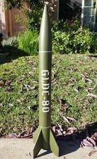GLDC-80 Model Rocket Kit From Bad Boy Rocketry Over 30" tall, 2.6" Dia, 29mm New