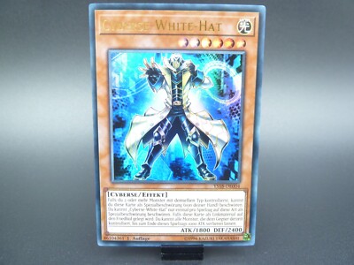 Cyberse White Hat YS18-DE004 NM ULTRA RARE Yu-Gi-Oh 1.Auflage
