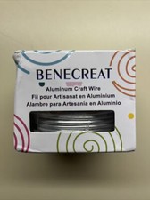 BENECREAT 9 Gauge 3mm Aluminum Wire Jewelry Craft Wire 1 Roll