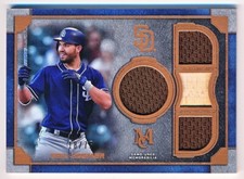 2019 Topps Museum Eric Hosmer Primary Pieces Quad Jersey Bat #SPQR-EH (18/75)