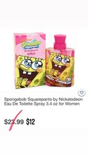 Spongebob Squarepants Perfume by Nickelodeon, 3.4 oz Eau De Toilette Spray