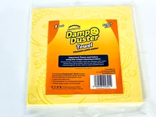 SCRUB DADDY DAMP DUSTER TOWEL YELLOW