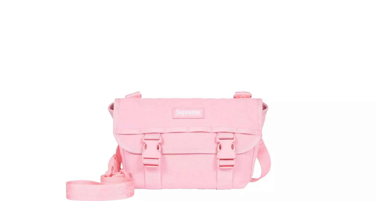 Supreme Mini Messenger Bag SS25 (Rose clair)   PRÊT À EXPÉDIER