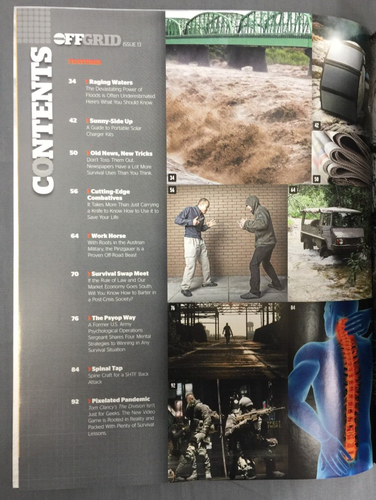 Recoil OffGrid Magazine April 2016 Issue #13 Sudden Surge Flood Prep Survival - Picture 6 of 8