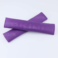 1 Pair Bride Universal Purple Hyper Fabric Car Seat Belt Cover Shoulder Pads 1 Pair Bride Universal Purple Hyper Fabric Car Seat Belt Cover Shoulder Pads
