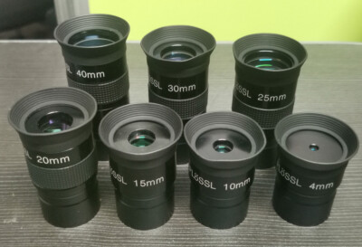 Telescope eyepiece 1.25'' Plossl 4MM - 40MM HD Teleskope Okular