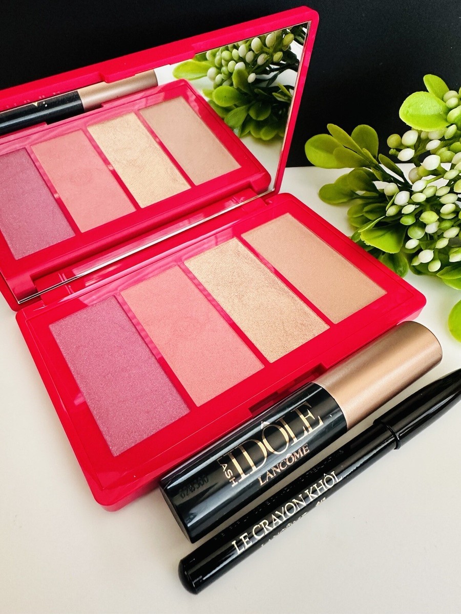 小物 REDMOON PR-PALETTE-LCBB Lancome Blush Palette Full Size, Idole Mascara & Eyeliner Mini