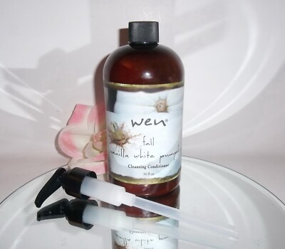 Wen Cleansing Conditioner Shampoo 16oz With PUMP Seasonal Scents