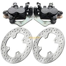 Front Brake Caliper & Rotor for Kawasaki Prairie 650 700 KVF650 KVF700 2002-2006