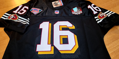 サンフランシスコ49ers モンタナ ジャージ 16 NEW TAG! SF 49ers #16 Joe Montana C limited edition Stitched