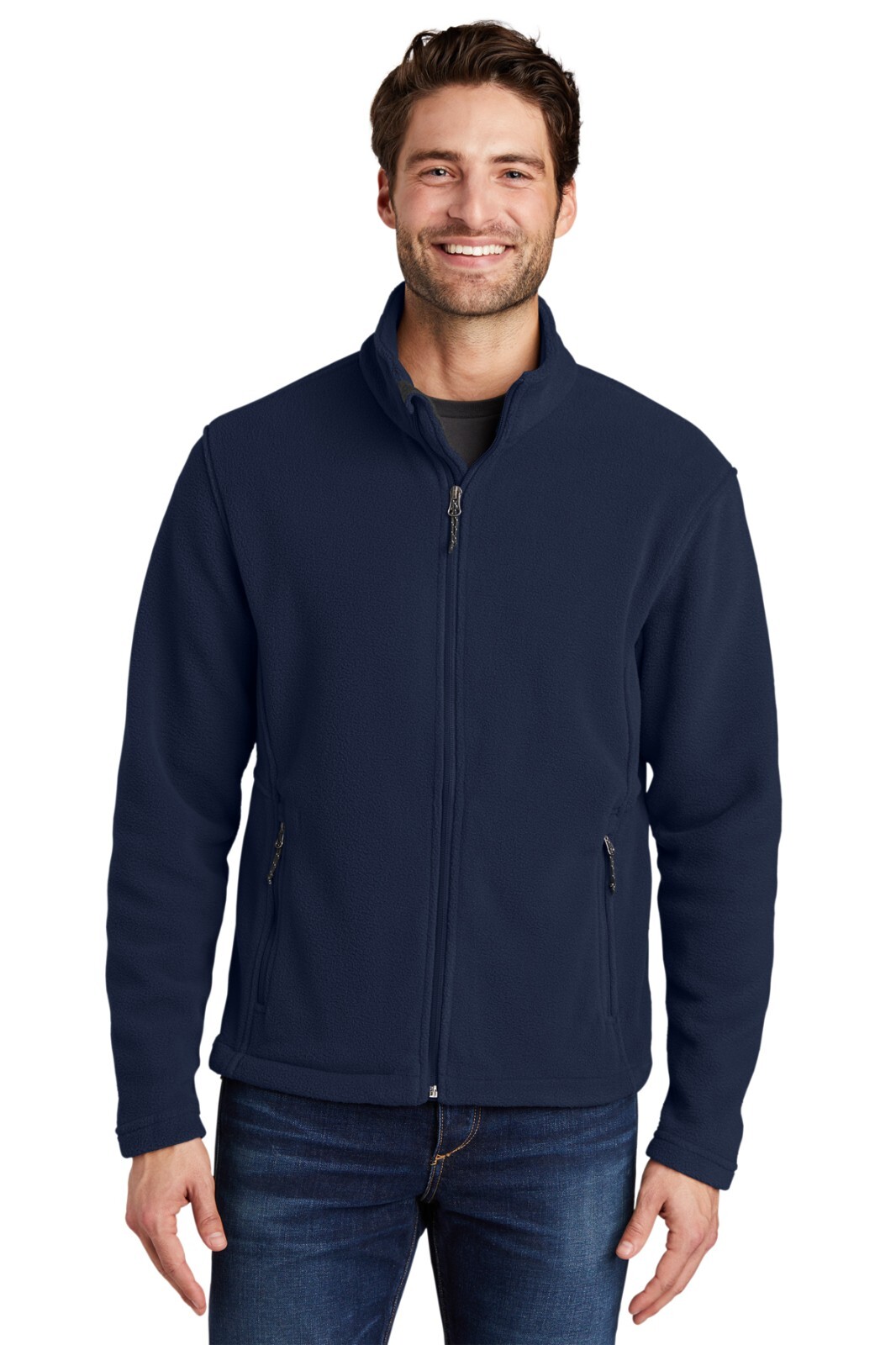 mens fleece full zip jackets