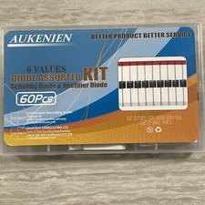 AUKENIEN 6 Values 60pcs Schottky Rectifier Diode Kit