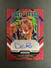 Daniel Gibson 2023 Panini Prizm Draft Picks Legacy Signatures /40 #LS-DGT