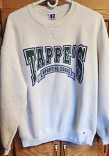 RUSSELL ATHLETIC TAPPE'S SPORTING GOODS Sweatshirt Men's XL Sweater USA Made VTG