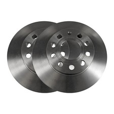 BREMSSCHEIBE SATZ HINTEN FÜR VW AUDI SEAT SKODA Golf 5 6 Touran A3 ALTEA VAICO