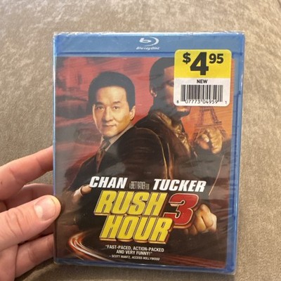 Rush Hour 3 (2007) Blu-Ray **NEW** Jackie Chan Chris Tucker Factory Sealed