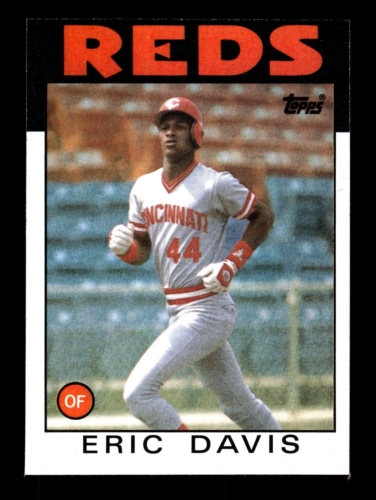 ERIC DAVIS ⚾ 1986 Topps #28 Cincinnati Reds NM-MT