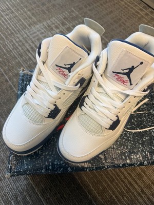Size 7 Men's - Jordan 4 Retro Mid Midnight Navy