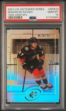 2021-22 Upper Deck SPx 1999-2000 Retro Rookies #SPX-23 Mason McTavish PSA 10