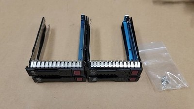 Lot of 4pcs HP 651687-001 2.5'' SFF Tray Caddy 651699-001 For HP Gen8 Gen9 w/crew
