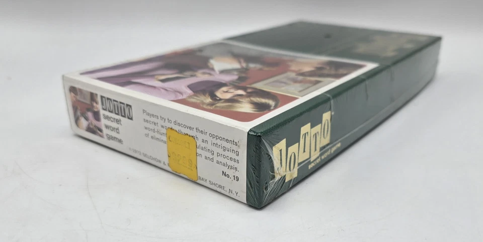 Jotto Secret Word Game-From the Makers of Scrabble-1972 NOS NEW Sealed-VINTAGE - Image 3 of 4