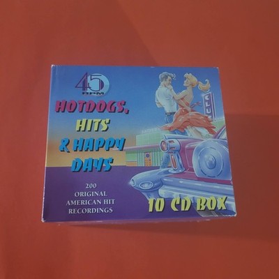 VARIOUS ARTISTS Hot Dogs, Hits & Happy Days 10 CD Import Box Set