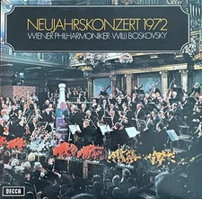 Willi Boskovsky / Neujahrskonzert 1972 / Vinyl / Symphonic Music / Decca