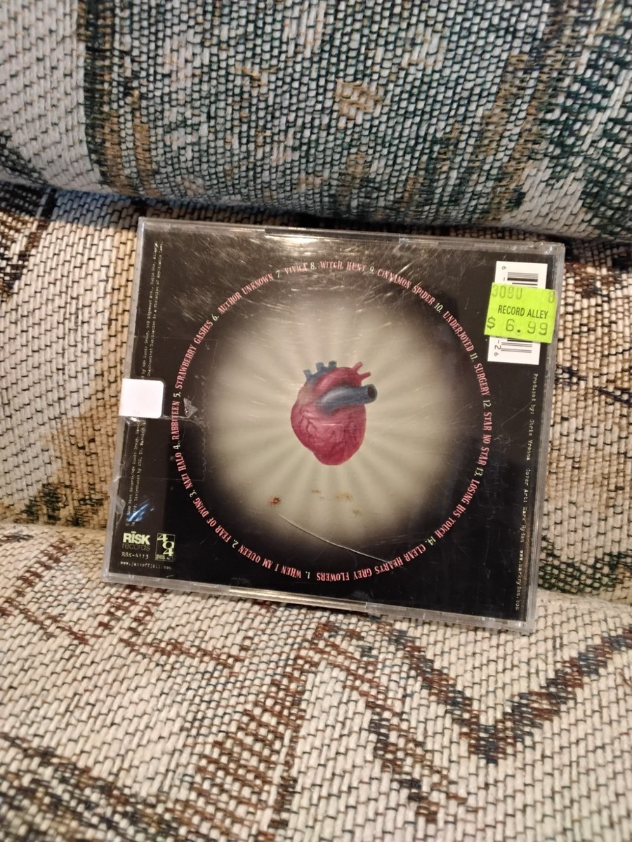 jack off jill clear hearts grey flowers cd no paperwork cd is