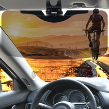 Visor extender for car adjustable hd polarized car sun blocker with adjustable