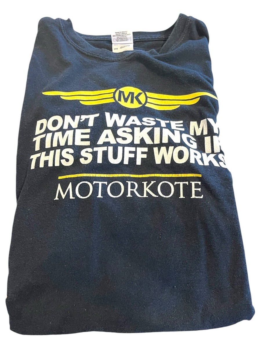 Vintage Motorkote ‘Don’t Waste My Time Asking If This Stuff Works’ XXXL View 2