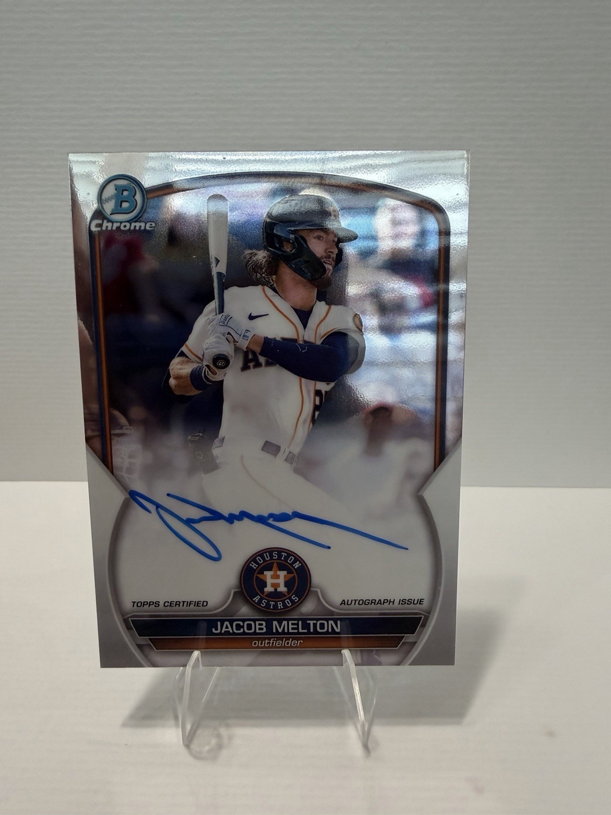 2023 Bowman Chrome - Prospect Autographs Jacob Melton #CPA-JML (AU, RC)