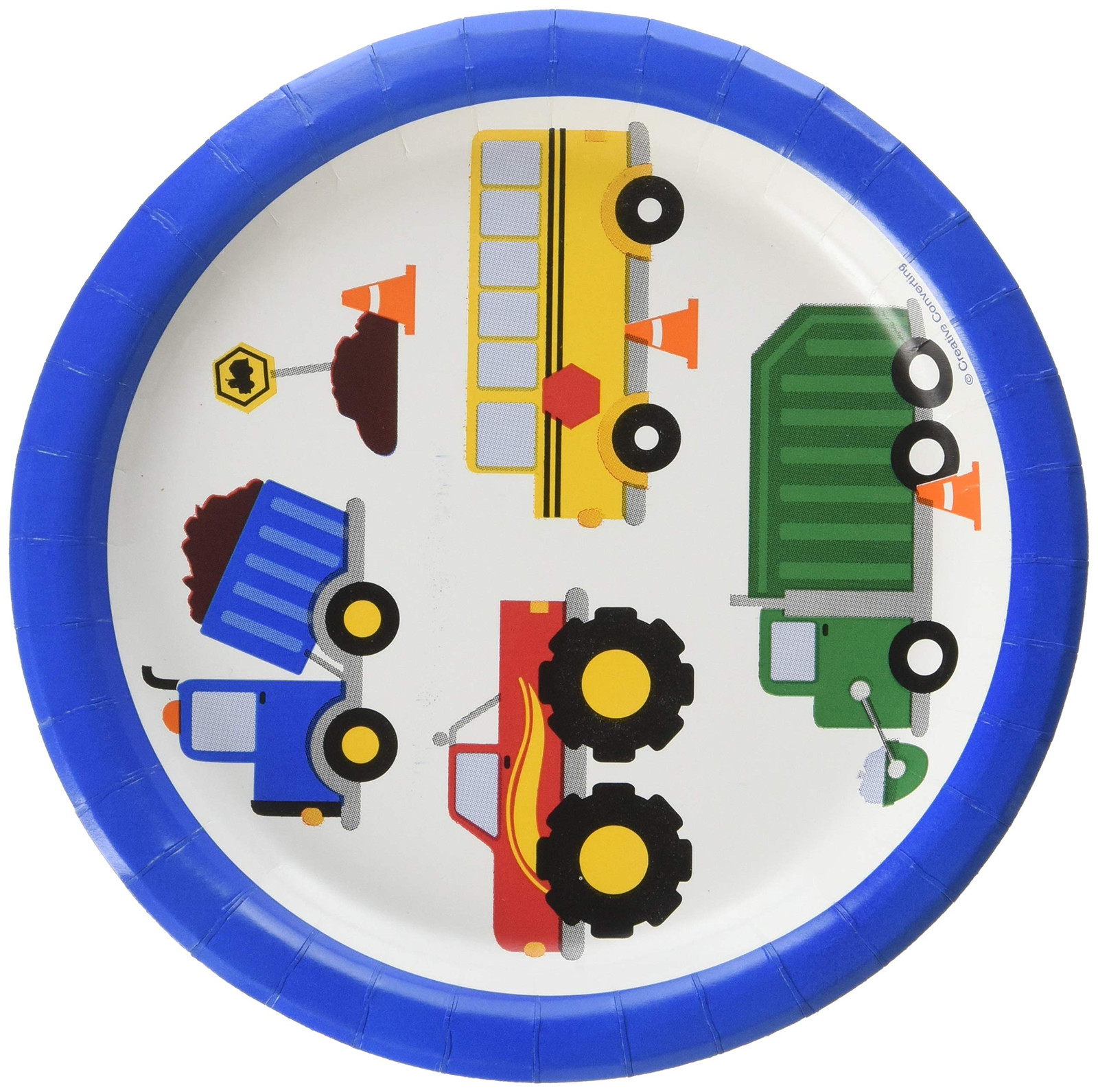 Круглая бумажная десертная тарелка Creative Conversing PC415136 Traffic Jam 7-8 шт 1790₽