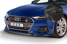 Cup Spoiler Lippe Front Carbon Look für Audi A7 C8 (Typ 4K) CSL563-C