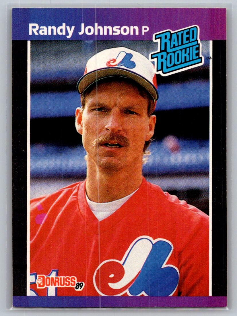 1989 Donruss Randy Johnson RC #42 Rookie
