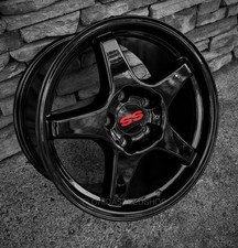 Gloss Black C4 Zr1 Corvette Wheels 17x9.5 Set Fits 1993-2002 Camaro