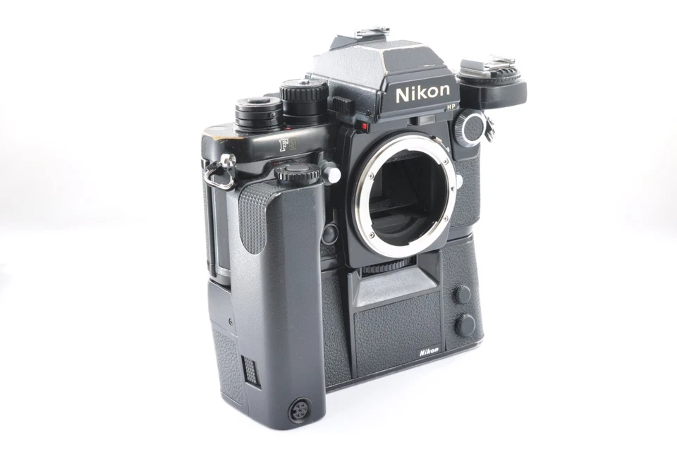 Nikon F3P Press HP 35mm SLR Film Camera Body w/ MD-4 AS-7 From Japan Exc+5 - Image 3 of 4