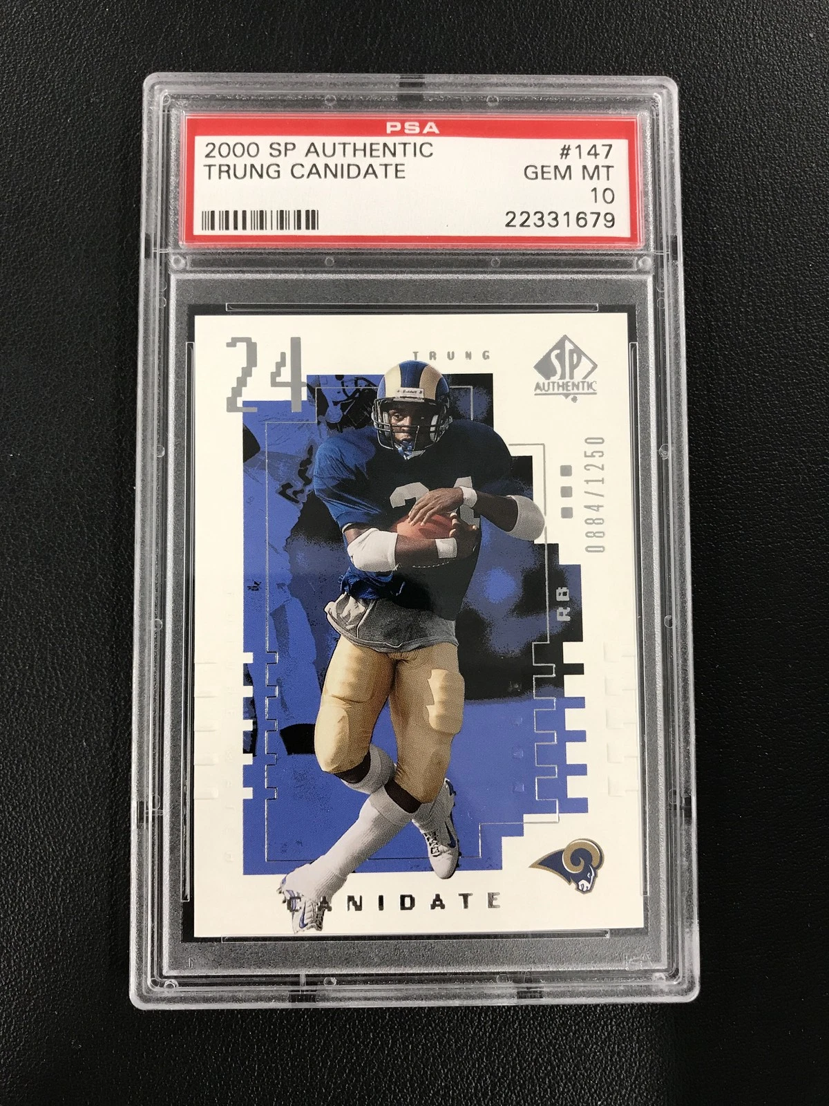 Trung Canidate SP Authentic #147 Base