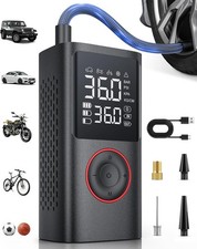 Inflador de Neumáticos Portátil 150 PSI Calibre Digital Luz LED 4000mAh