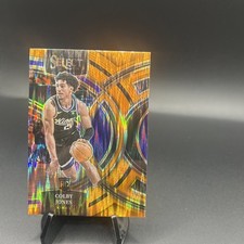 Colby Jones 2023-24 Select Orange Flash Premier Rookie Card # 132 - Kings