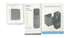 Blink Sync Module 2 for Blink Home Security System w/ Doorbell Cam  Mount