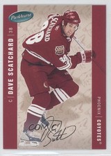 2005-06 Parkhurst Facsimile Auto 97/100 Dave Scatchard #375 0j6