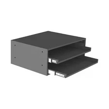 Durham Mfg 302B-15.75-95 Bearing Slide Rack Cabinet, Steel, Gray