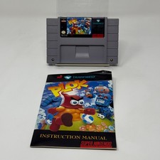 Plok Super Nintendo SNES Game Cartridge with Manual Tradewest SNS-P4-USA