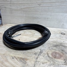 N Male to N Male Coaxial Cable 1:1 Approx. 4 ft Black Round