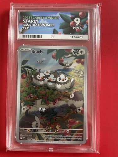 Starly graded ACE 9 for sale on eBay