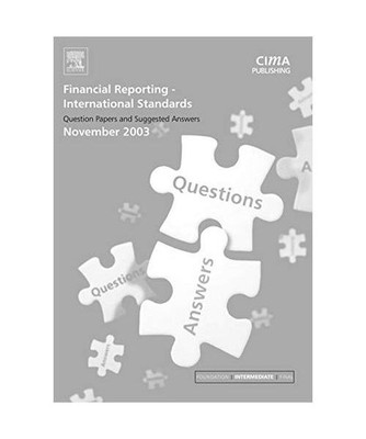 Financial Reporting International Standards November 2003 Q&as