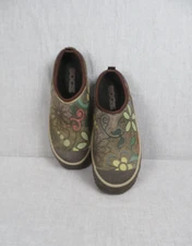 Bogs Womens 7 Garden Clogs Rubber 51747 Slip Ons