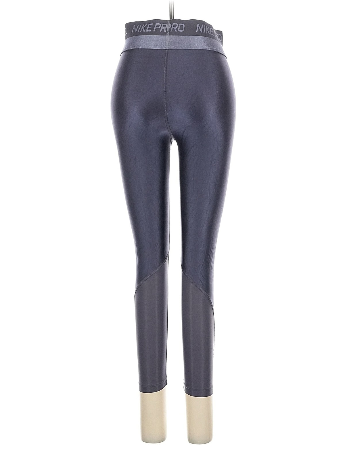 Nike Women Blue Active Pants M thumbnail 2