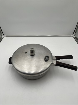 #ad #ad Vtg Presto Fry Master Pressure Cooker Model 400 USA W Regulator $33.99