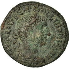 #901138 M&uuml;nze, Gallienus, Bronze &AElig;, 253-268, Hadrianopolis, Rare, SS+, Bronze,